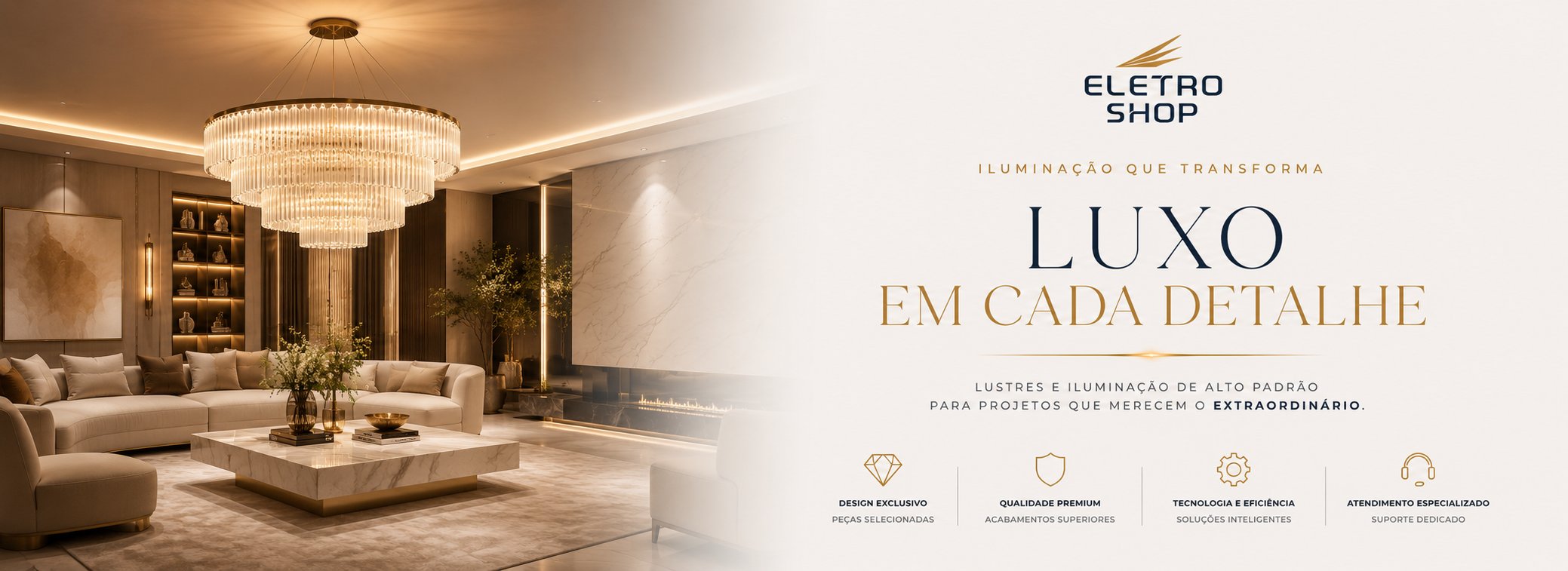 Eletro Shop — Luxo em cada detalhe